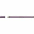 STABILO Faserschreiber Pen 68/55, Einweg, M / 1 mm, violett