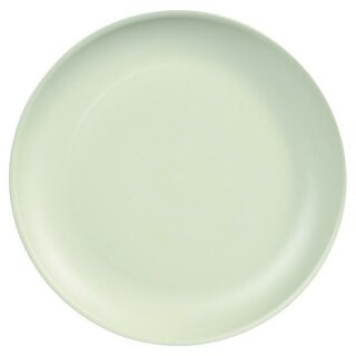 Wiederverwendbarer Teller, PP, 23,5cm Durchmesser, beige, 6 Stck