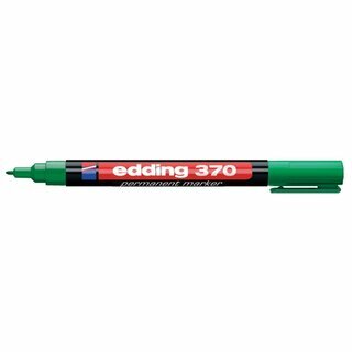 Industriemarker edding 370, Rundspitze, Strichst�rke: 1mm, gr�n
