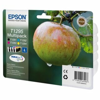 Tintenpatrone Epson T129540, 4 St�ck (schwarz/cyan/magenta/gelb)