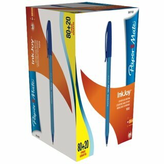 Kugelschreiber Paper Mate S0977420 Inkjoy 100, Strichst�rke: 1,0mm, blau, 100 St