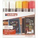 edding Kreidemarker 4090 4-4090-5999, Keilspitze, 4 - 15...