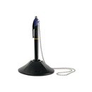 BIC 918515 Standkugelschreiber, mit Kette, 4 Minen, blau