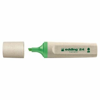 Textmarker edding 24, Strichst�rke: 2-5mm, nachf�llbar, hellgr�n