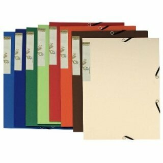 Eckspanner Exacompta 56980E, A4, Karton, Fassungsverm�gen: 250 Blatt, sort, 25St