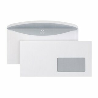 Kuvertierumschl�ge Blessof 30005386 C6/5 114x229mm mit Fenster NK wei� 1000St