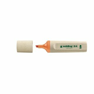 Textmarker edding 24, Strichst�rke: 2-5mm, nachf�llbar, orange