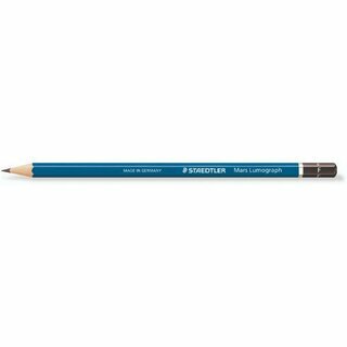 STAEDTLER Bleistift Mars Lumograph 100-F, sechseckig, F, 12 St�ck