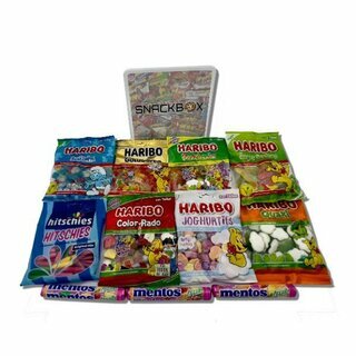 Snackbox Fruchtgummi-Bonbon, Inhalt: 9 Sorten, gesamt 11 Stck, 870 g