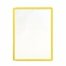 Sichttafel Durable 5606, A4, gelb, 5 St�ck
