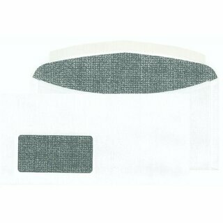 Kuvertierumschl�ge Blessof 30005394 C6/5 114x229mm mit Fenster NK wei� 1000St