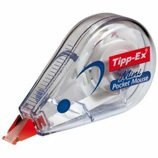 Korrekturroller Tipp-Ex 932564, Breite: 5mm, L�nge: 6m, Geh�use transparent