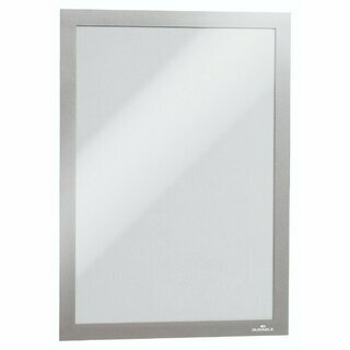 Inforahmen Durable 4882, Duraframe, A4, selbstklebend, silber, 10 St�ck