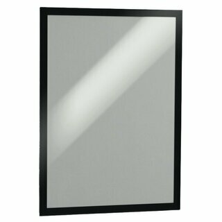 Inforahmen Durable 4873, Duraframe, A3, selbstklebend, schwarz, 2 St�ck