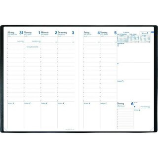 Quo Vadis Prenote 024003Q, 1W/1S, 21 x 29,7cm, A4, Kalender-Einlage, 2027