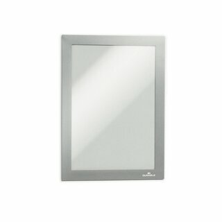 Inforahmen Durable 4871, Duraframe, A5, selbstklebend, silber, 2 St�ck
