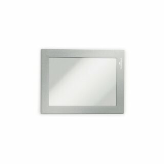 Inforahmen Durable 4870, Duraframe, A6, selbstklebend, silber, 2 St�ck