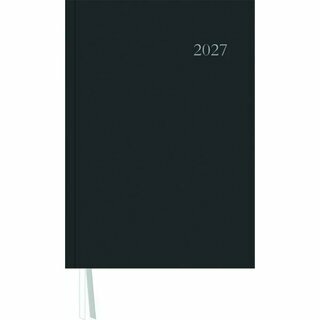 Zettler 886 Terminbuch 1 Tag/1 Seite, A4, 416 Seiten, anthrazit, 2027