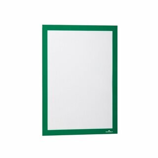 Inforahmen Durable 4872, Duraframe, A4, selbstklebend, gr�n, 2 St�ck