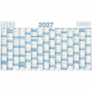 Zettler 917 Plakatkalender, 15 Monate, 140x80cm, 5 St�ck, 2027