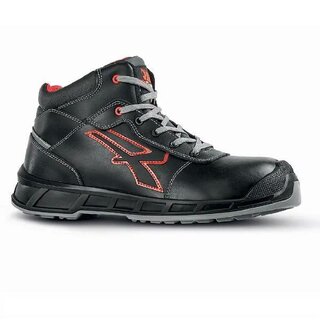U-Power Sicherheitsstiefel Sting RK10094 - S3S ESD - schwarz/rot - Gre 46