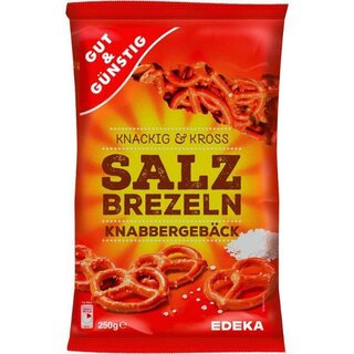 Gut & Gnstig Salzbrezeln, 250g