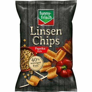 Funny Frisch Linsen Chips Paprika Style, 90gr