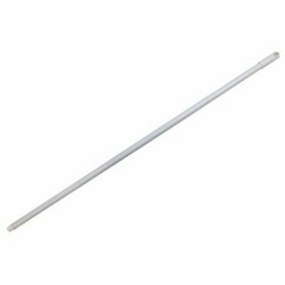 Metallger�testiel B�rstenmann 1024 0 028, extra stabil, 130 cm, Gewinde, wei�