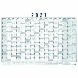 Zettler 918 Plakatkalender, 16 Monate, 100x70cm, 5 St�ck, 2027