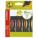 Textmarker Stabilo Green Boss, sortiert, 4 St�ck