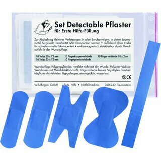 Pflastersortiment S�hngen 1009987, Nachf�llung f�r Nahrungsmittelin., detectable