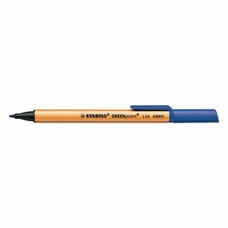 Faserschreiber Schwan Stabilo Greenpoint 6088/41, Strichst�rke: 0,8mm, blau