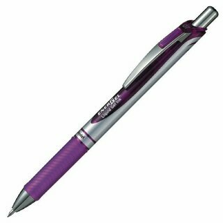Gelschreiber Pentel EnerGel BL77, Strichst�rke: 0,35mm, violett