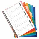 Register Exacompta 2206E, blanko, A4, aus Karton, 6...