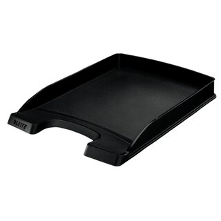 Briefkorb Leitz 5237, stapelbar, Ma�e: 240 x 330 x 30mm, schwarz