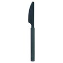 Wiederverwendbares Messer, PP, 19 cm, dunkelgrau, 100 Stck