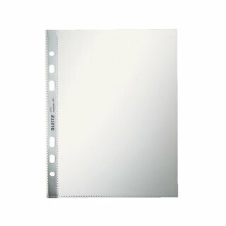 Prospekth�llen Leitz 4775, A5, PP, St�rke: 0,08mm, oben offen, glasklar, 100 St
