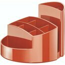 Schreibtischk�cher HAN RONDO rot, 140x140x109, 9 F�cher,...