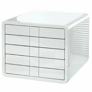 Schubladenbox HAN 1551 I-box, 5 Schubladen, wei�