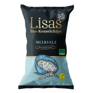Lisas Bio-Kessel Chips Meersalz, 50gr