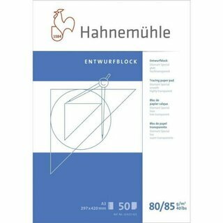 Entwurfblock S+S 622421, A3, 80/85g, 50 Blatt