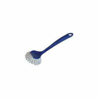 Sp�lb�rste B�rstenmann 729 65 034, mit Schabekante, PP, 64 x 70 x 240 mm, blau