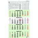 Zettler 4-Monatskalender 959 Recycling, 30 x 59cm,...