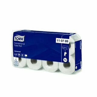 Toilettenpapier Tork 110789 2-lagig, 2lagig, 8 x 8 Rollen