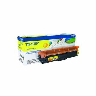 Toner Brother TN-246Y HC, Reichweite: 2.200 Seiten, gelb
