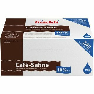 Frischli Kaffeesahne,10% Fett, ultrahocherhitzt, 10g, 240 Stck