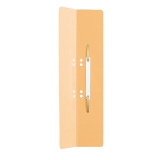 LEITZ Heftrcken 3720-00-11, Karton (RC), 60 x 305 mm, chamois, 25St.