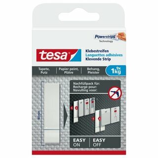 Powerstrips Tesa 77771, Tapete, 1kg, 6 St�ck