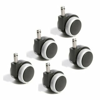 Topstar Hartboden-Rollen 6990-3, 10mm, schwarz, 5 St�ck