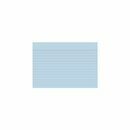 Karteikarten K6 Exacompta A6, liniert, blau, 100 St�ck